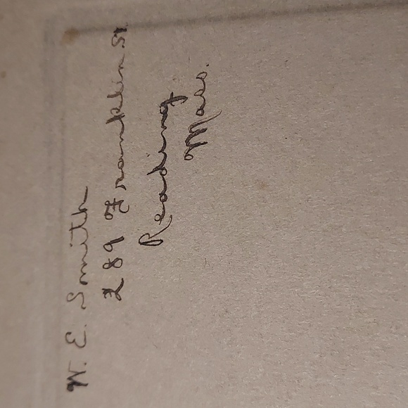 Antique Cabinet Card Photos of Houses Marked W E Smith Reading Mass - Picture 8 of 10